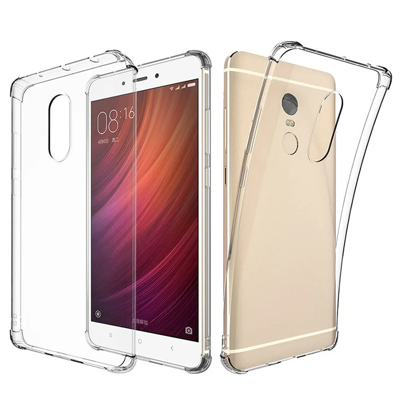 Чехол на xiaomi redmi 4x Ультра тонкий мягкий чехол для XiaoMi Note 3 mix2 6 прозрачный антидетонационных Телефон чехол для Redmi Note 4X Note 4 4X 4A крышка