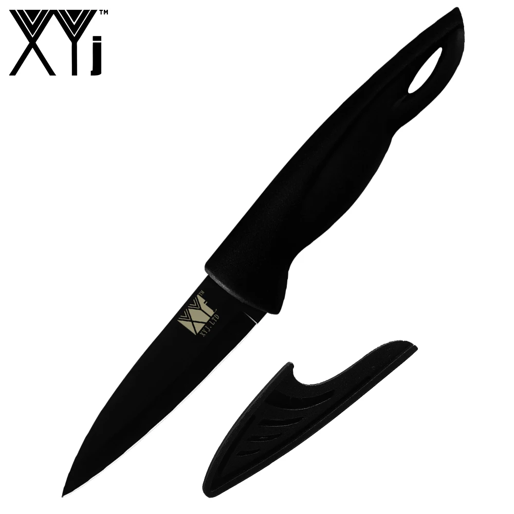 3.5 inch Paring XYj, немецкий набор кухонных ножей из нержавеющей стали, нож шеф-повара, нож сантоку для очистки овощей, мяса, рыбы, овощей, фруктов, столовые приборы - Цвет: 3.5 inch Paring