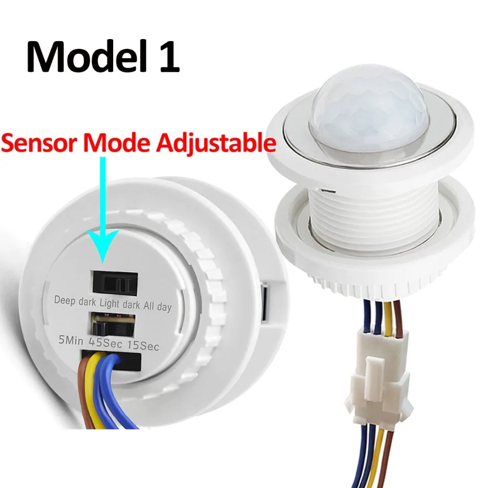 Mini Switch Motion Sensor 220 V switch Detector For Home LED Light | Обустройство дома