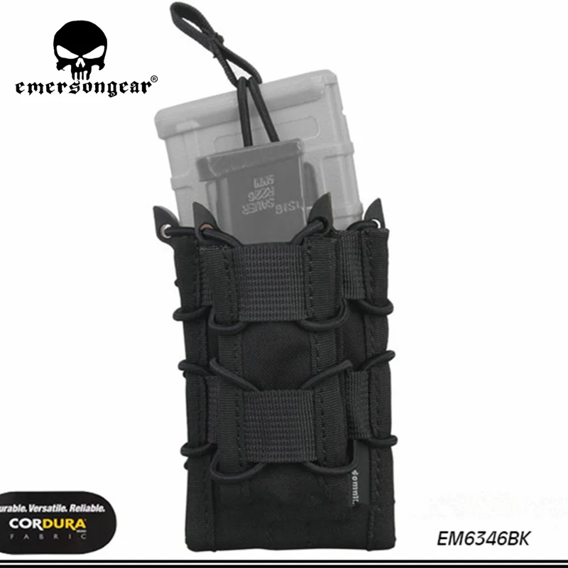 EMERSONGEAR двойной Decker Mag Чехол страйкбол Mag Чехлы Военная Emerson сумка Камуфляж MOLLE Mag держатель Койот коричневый черный