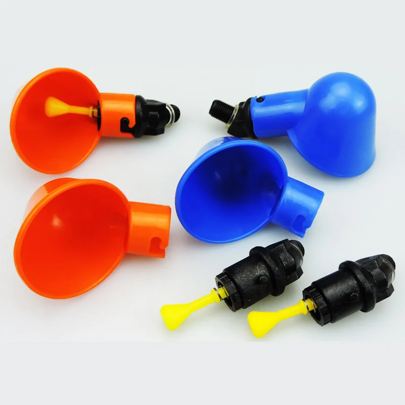 50 шт. красные автоматические чаши для напитков курицы воды перепелок ниппель