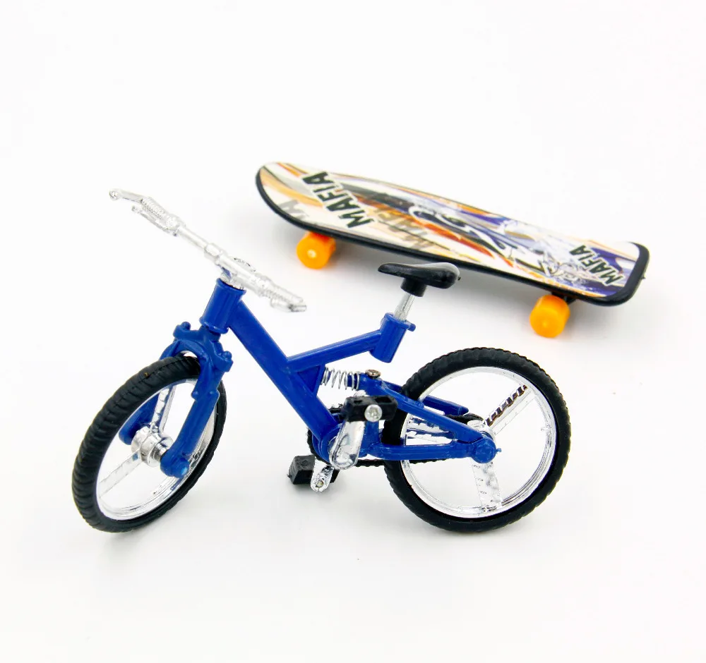 Экстремальный Спорт пальцевый велосипед мини модель велосипеда и фингерборд