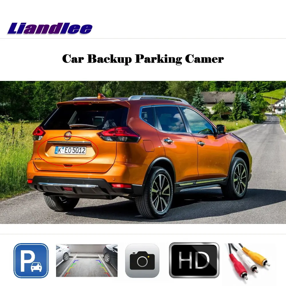 Liandlee Автомобильная камера заднего вида для Nissan Kicks 2016 2018 / HD CCD задняя парковочная