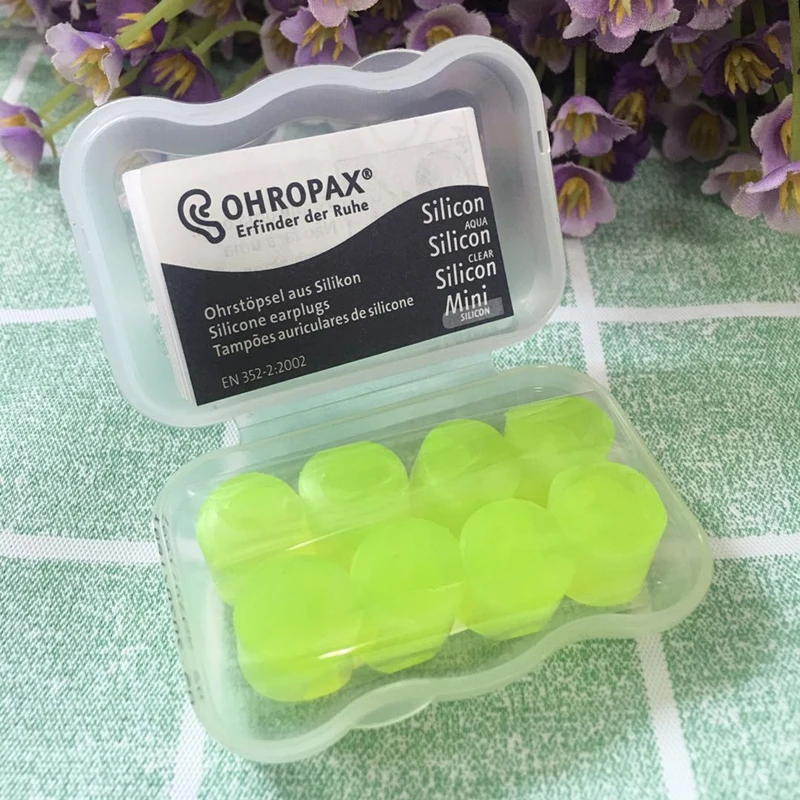 Детские защитные наушники мягкие силиконовые водонепроницаемые затычки для