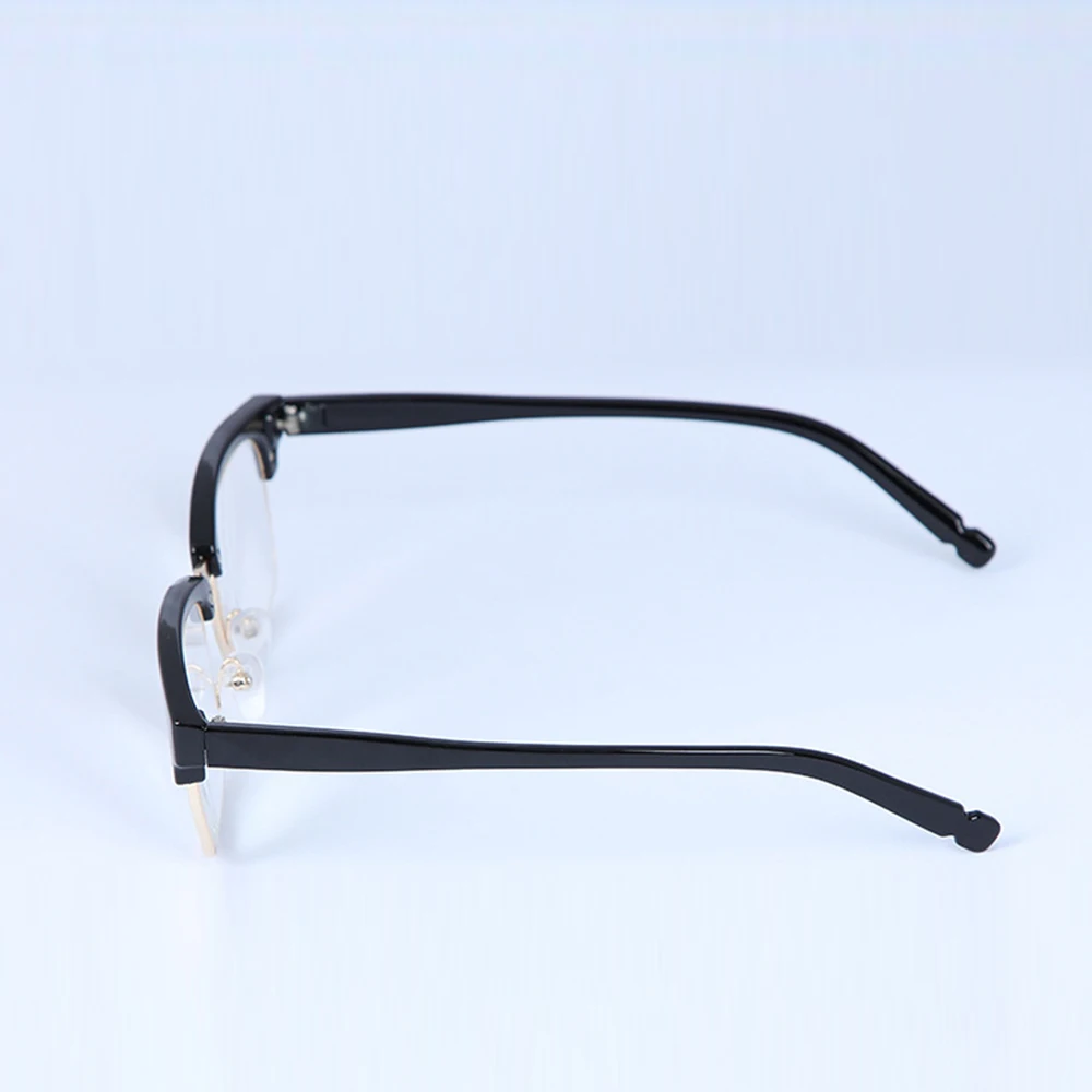 Классические оптика линзы с покрытием для бровей квадратная черная рамка Для