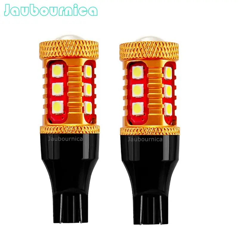 2 шт. 1000Lm W16W T15 светодиодные лампы резервные задние фары 3030 SMD 921 912 автомобильные