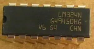 100% оригинальный новый LM324 LM324N четырехдиапазонный операционный усилитель DIP 14 IC