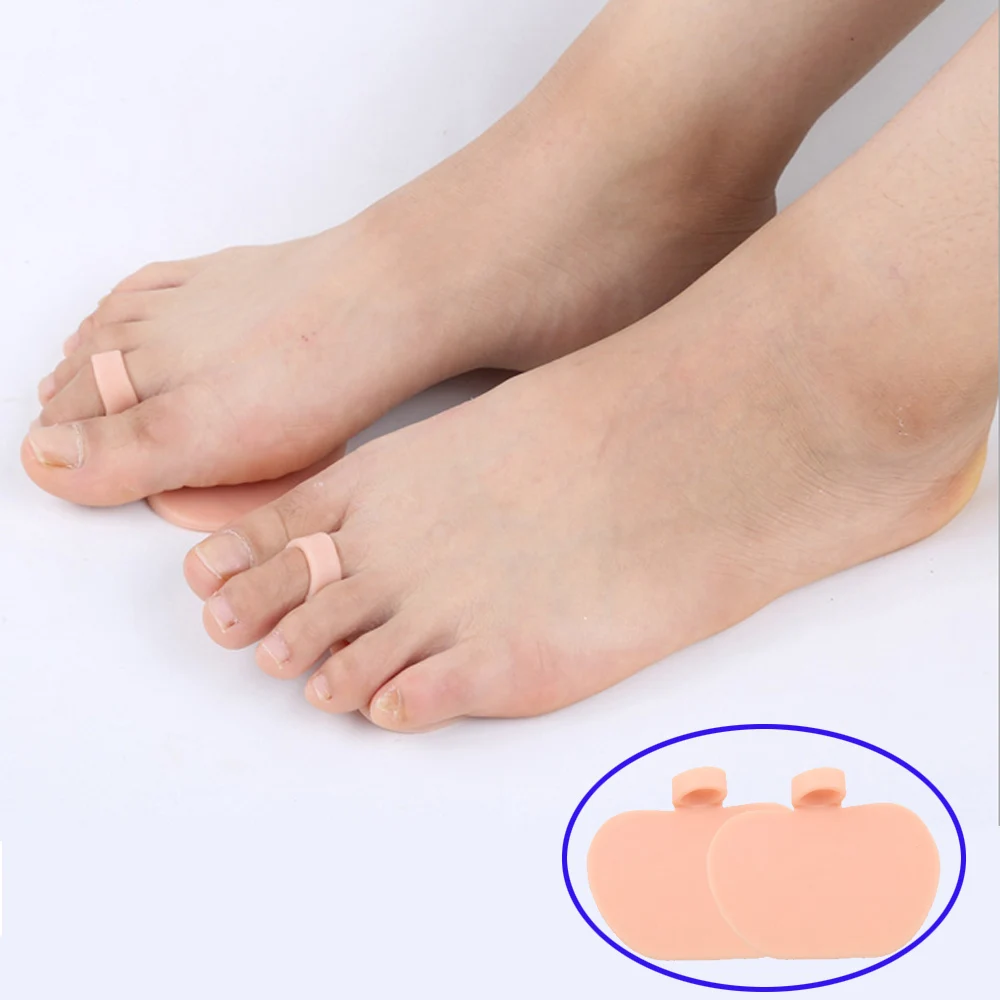 4 шт. силиконовые гелевые ортопедические плюсневые кольца разделитель для