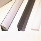 8-30 шт. 1 м светодиодная полоса алюминиевый профиль для 10 мм 12 мм pcb 5050 5630 Светодиодная полоса алюминиевый канал с крышкой и зажимами