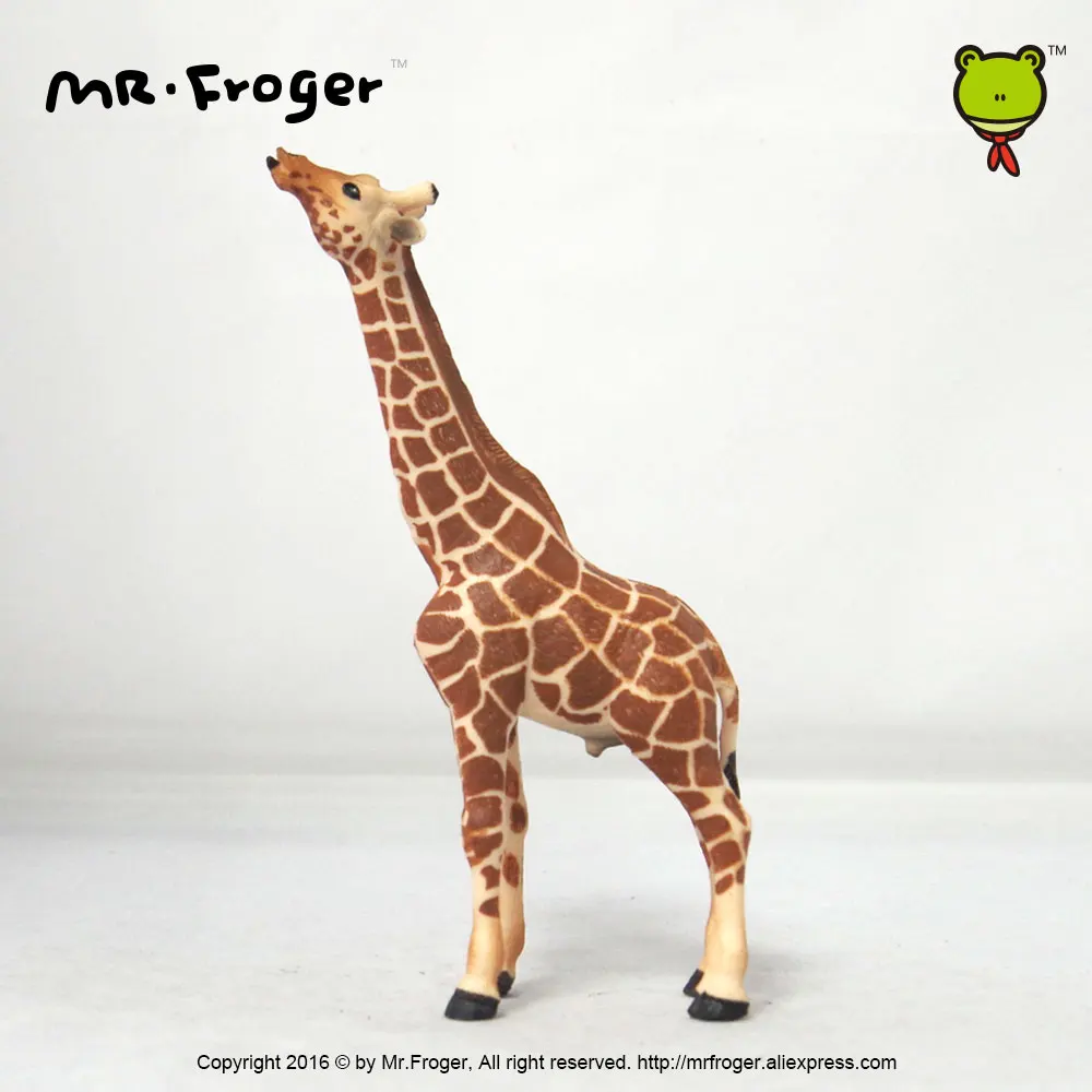 Mr.Froger модель жирафа игрушки игрушечные дикие животные набор зоопарк
