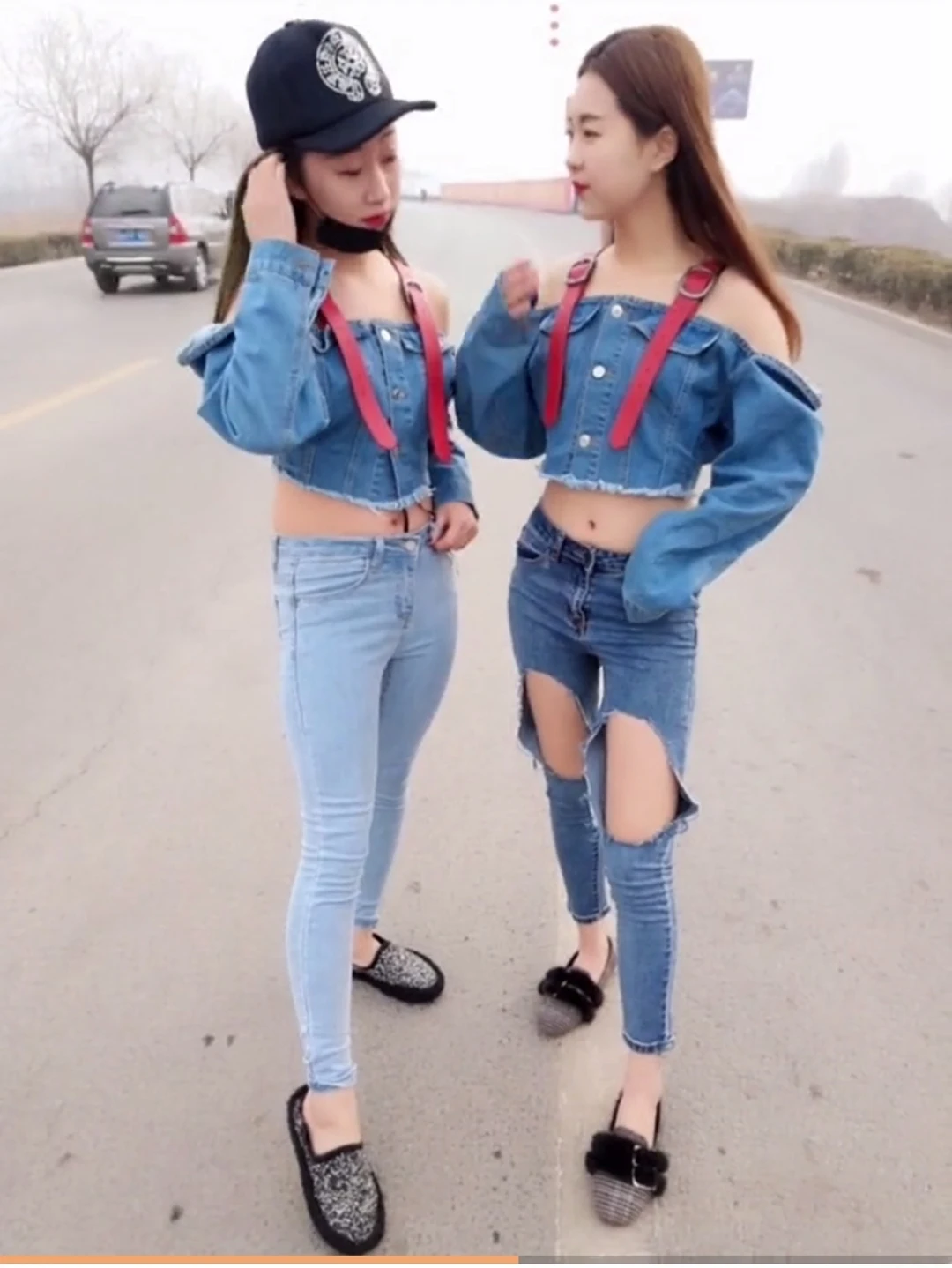 2018 New Women Off Shoulder Sling Denim Jacket Coat Sexy Autumn Slash Neck Female Jeans Short Chaquetas Mujer | Женская одежда