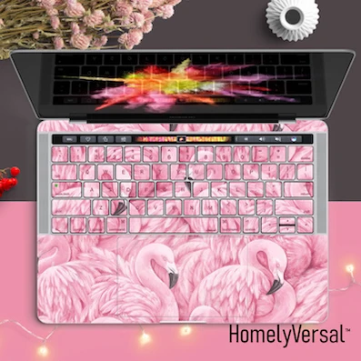 Goast Bside Китайский стиль Декорации для Macbook Pro Air 11 13 15 retina полное тело Обложка протектор стикер милый каваи протектор кожи - Цвет: Goast Bside