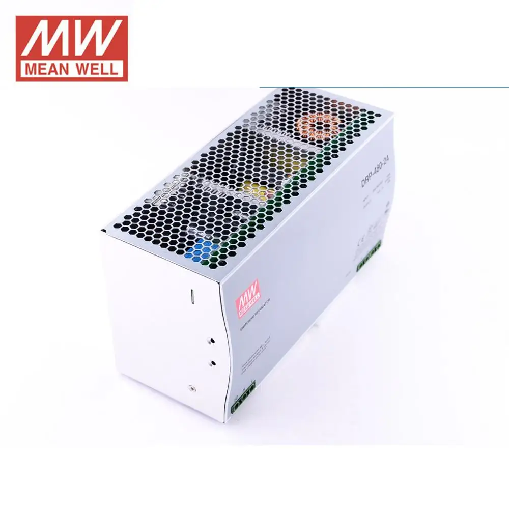 MEANWELL din-рейка импульсного источника питания DRP-480 10A 48 V Промышленный 480 W 24 DIN Rail