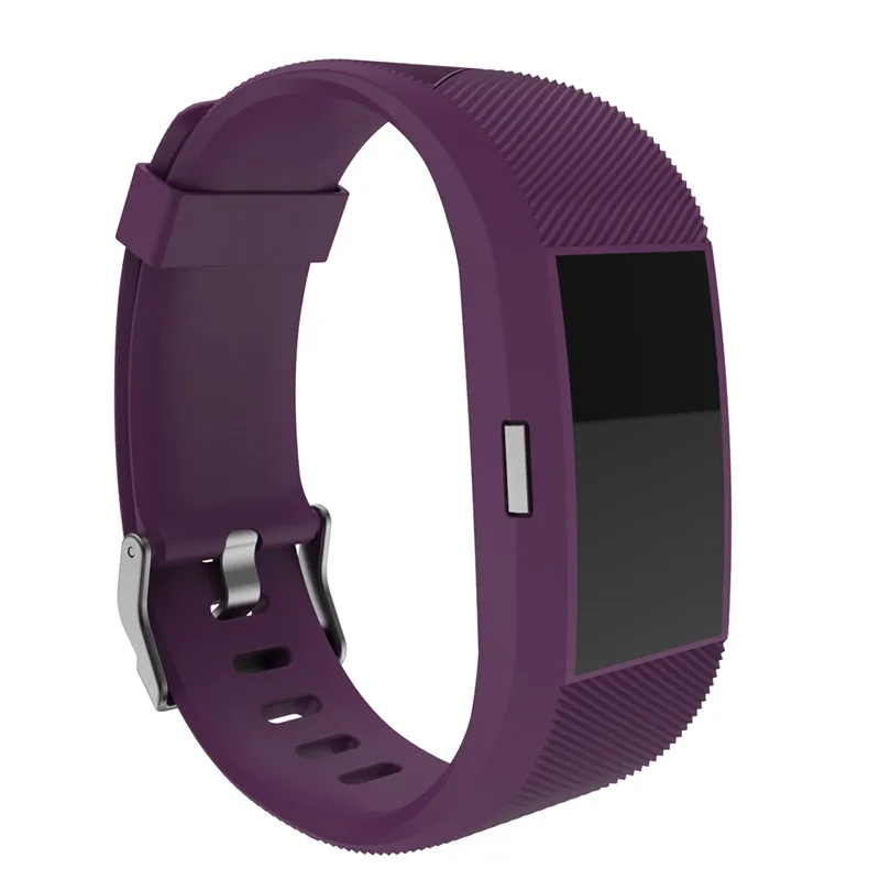 Высококачественный Браслет Samrtwatch для часов fitbit Charge 2 силиконовый ремешок с