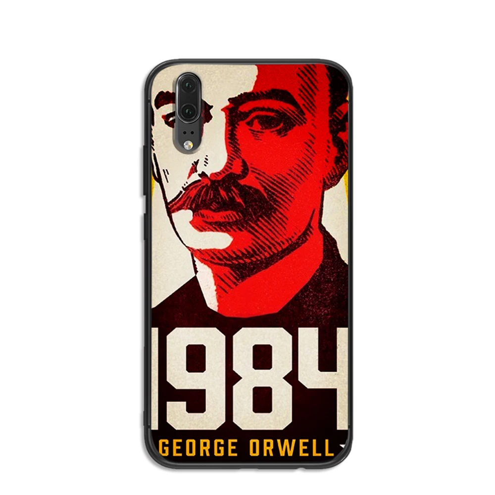 1984 Джордж Оруэлл книга Новый мягкий телефон для huawei P8 P9 P10 P20 P30 Lite Pro P Smart 2016 2019 ТПУ