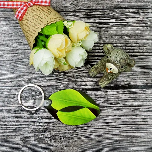 100 шт./лот оптовая продажа модные diy OEM сублимационные деревянные кольца для