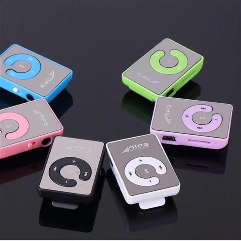 Новинка 2019 модный портативный USB мини MP3 плеер с поддержкой карт Micro SD и TF стильный