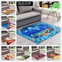 80cm120cm new 3d printing hallway carpets bedroom living room tea table rugs kitchen bathroom antiskid mats
