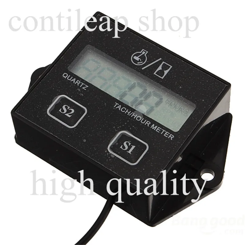 IZTOSS цифровой индукционный счетчик для мотоцикла тахометр газонокосилка ATV 2 1
