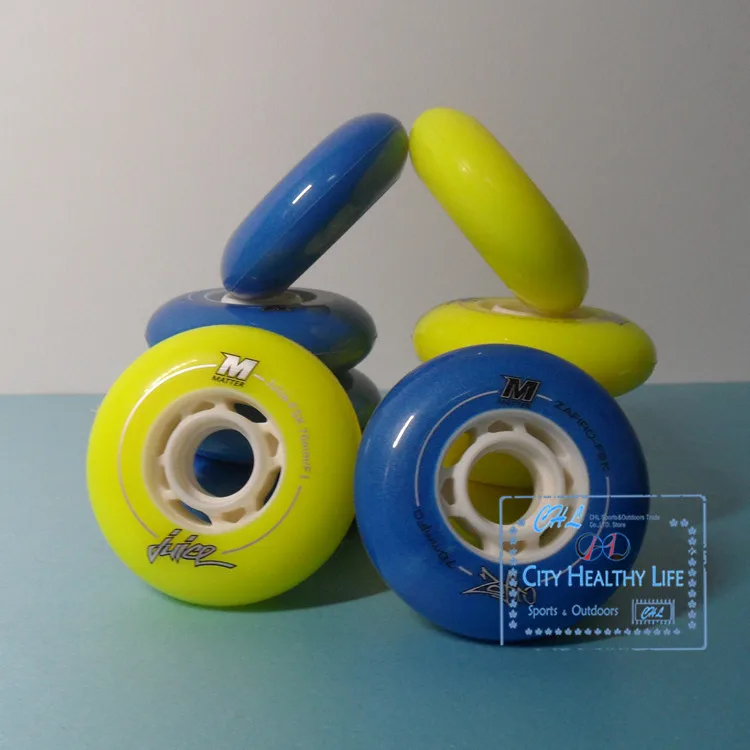 Колесо + подшипник 8 шт. Бортовая Тормозная колесо для SEBA IGOR KSJ HV HL|roller skate wheels|inline