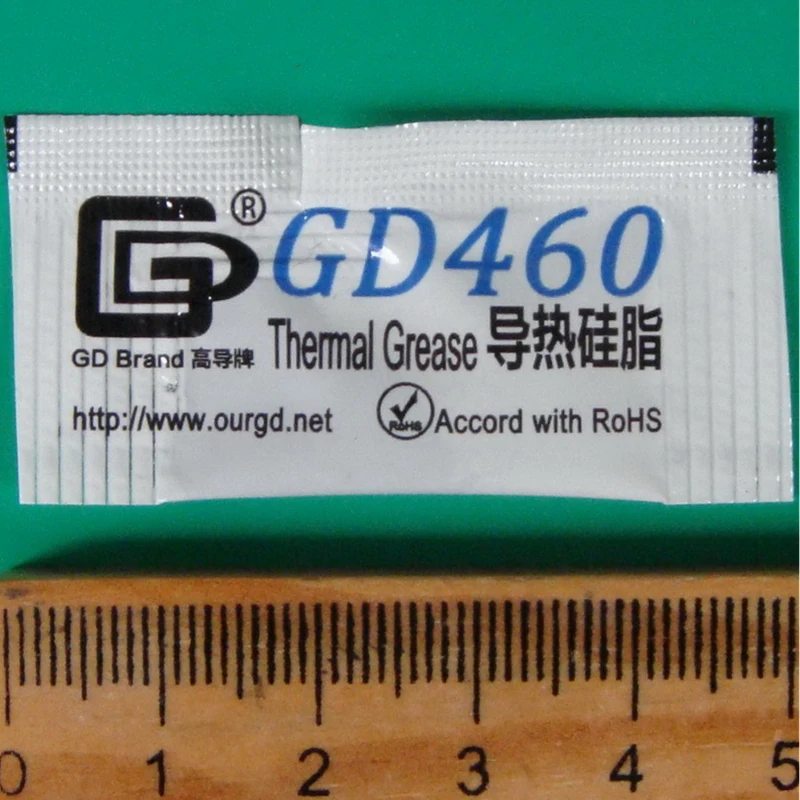 Термопроводящая паста GD Brand силиконовая GD460 состав радиатора 100 шт. вес нетто 0 5 г