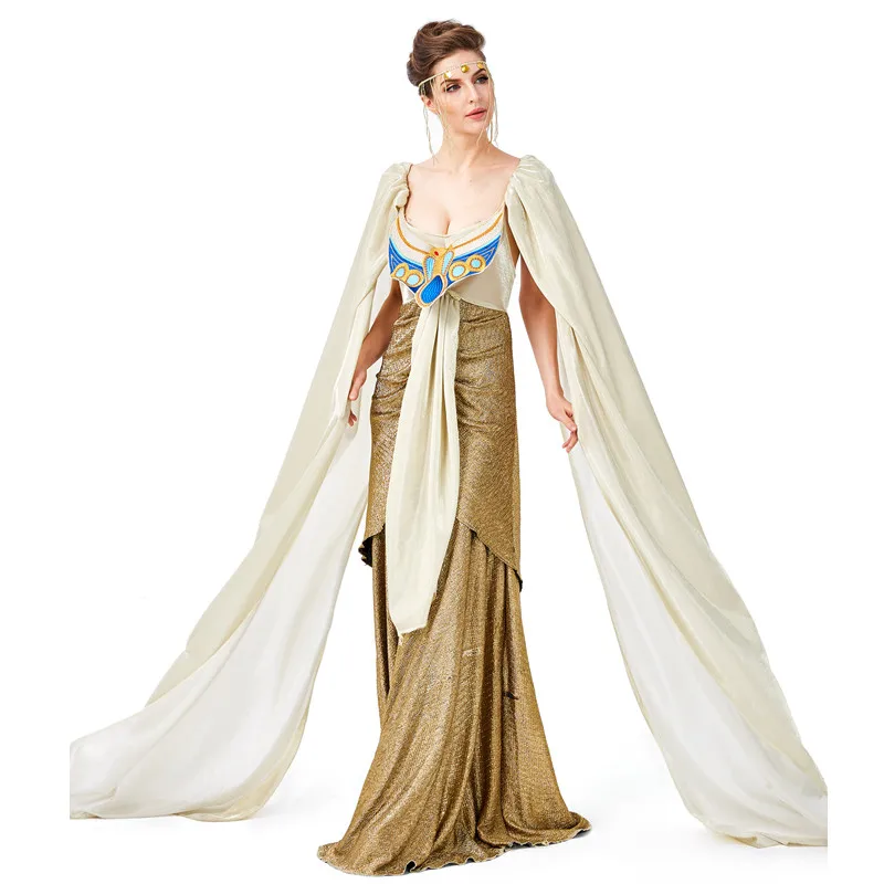 Сексуальная женщина Хэллоуин Королева египетская Клеопатра костюмы Женская