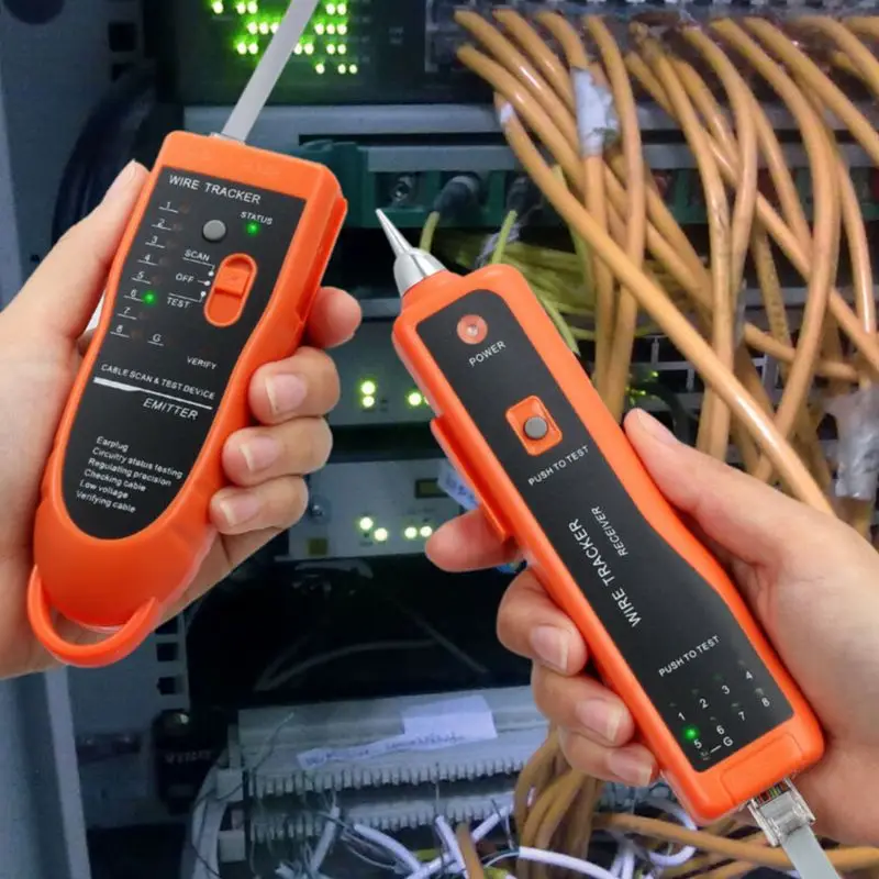 Telephone Network Cable Wire Line LAN RJ45 RJ11 Tracker Toner Trackers Tester | Инструменты