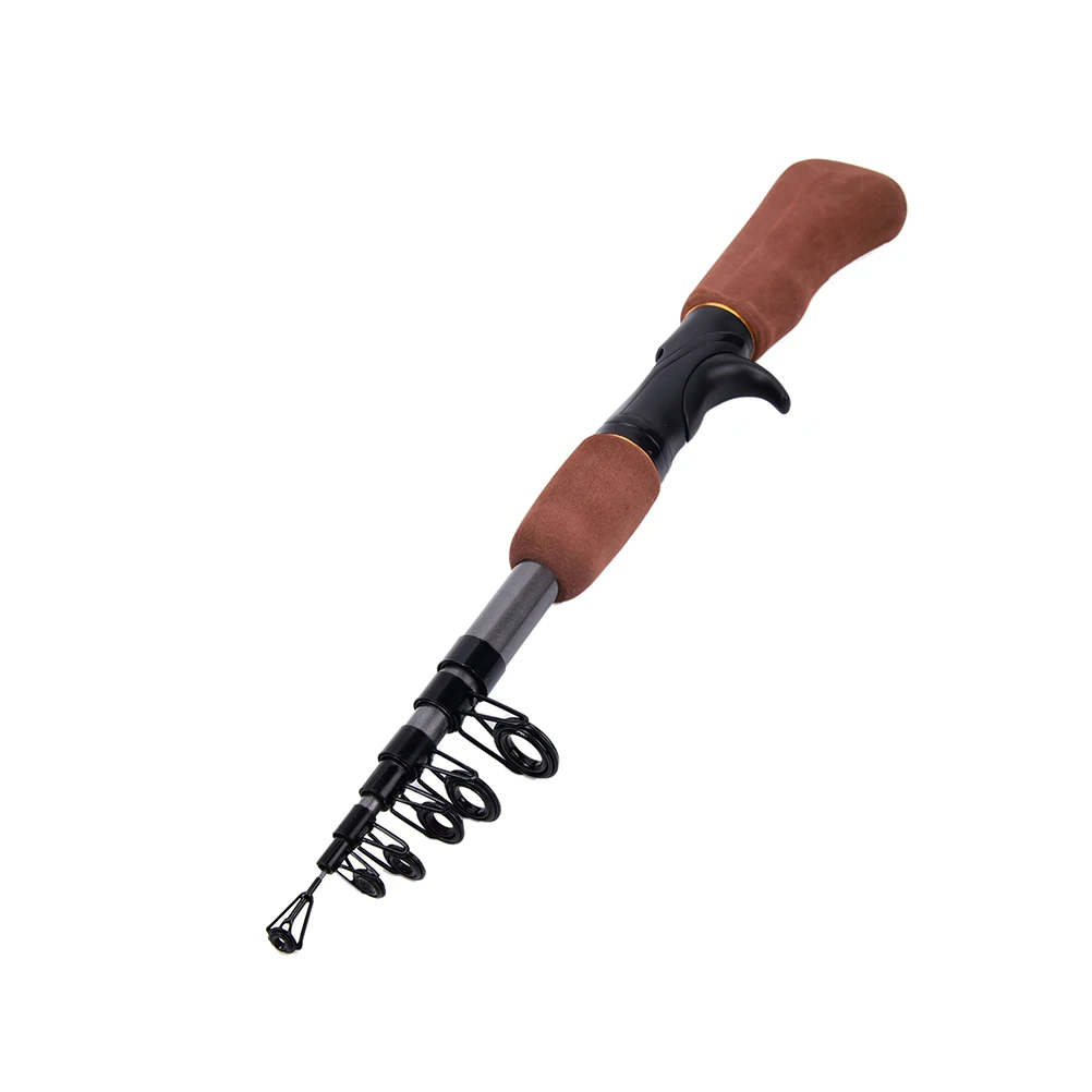 Телескопическая удочка из углеродного волокна длина 1 6 м секций|spinning pole|carbon fiber