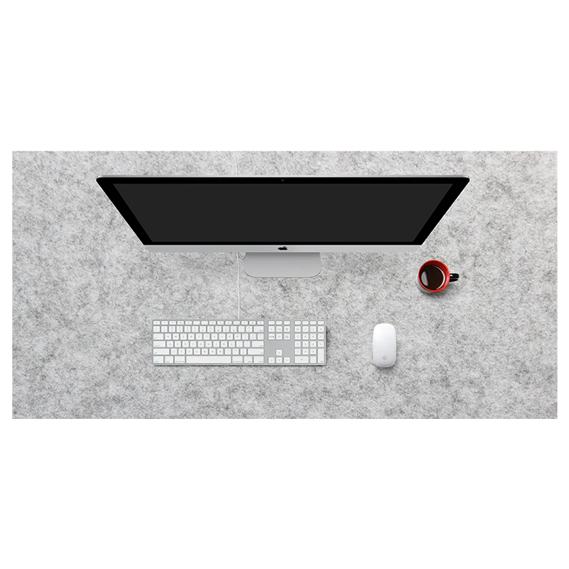 HFSECURITY 900*450*3 мм большой размер Войлок Настольный коврик для мыши офисный стол