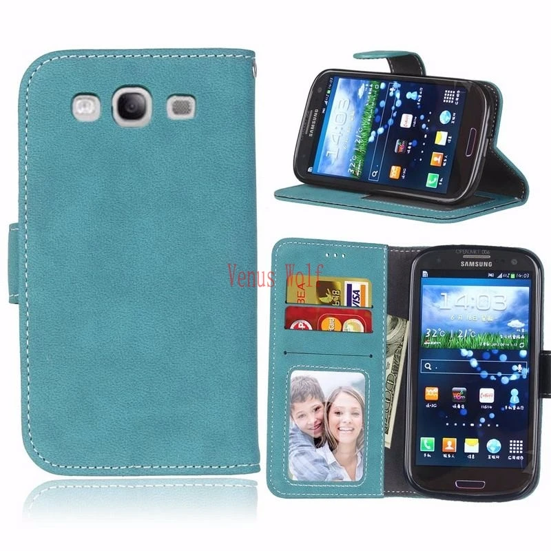 Чехол для samsung Galaxy S3 S3 Mini i8190 GT-i8190 i9301 S3 neo чехол для samsung Galaxy S3 S3 neo Матовый кожаный чехол-держатель