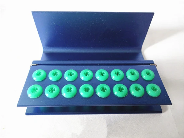 2 шт./компл. 16 отверстия стоматологические FG RA советы Бур держатель Блок