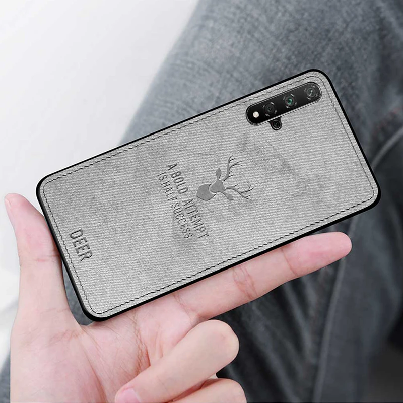 Keajor чехол для телефона для huawei honor 20 pro Чехол классическая ткань бампер мягкая силиконовая рамка задняя крышка для huawei honor 20 20pro