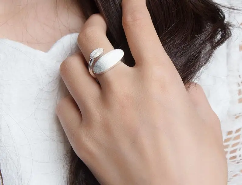 Женское простое обручальное кольцо открытое геометрическое на костяшки подарок