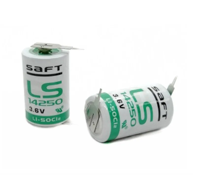 4 шт./лот новый оригинальный SAFT LS 14250 LS14250 1/2 AA 1/2AA 3 6 В 1250 мАч ПЛК литиевая батарея с