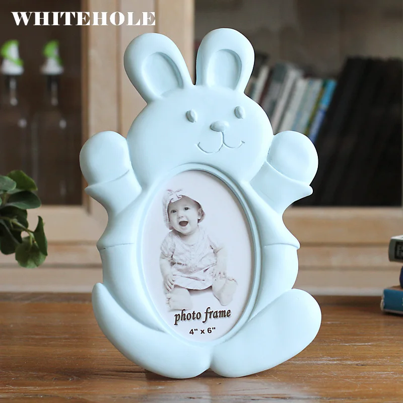 Рамка для фотографий с мультяшным Кроликом декор рабочего стола рамка 5 6 дюймов