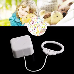 High Quality White Baby Bed Bell Pull String Cord Music Box Kids Toy Random Songs Baby Rattles & Mob in India