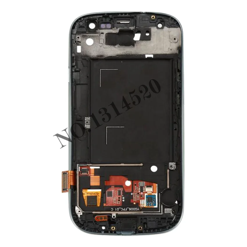 Белый/синий для Samsung Galaxy S3 i9300 ЖК дисплей планшета с сенсорным экраном сборки +