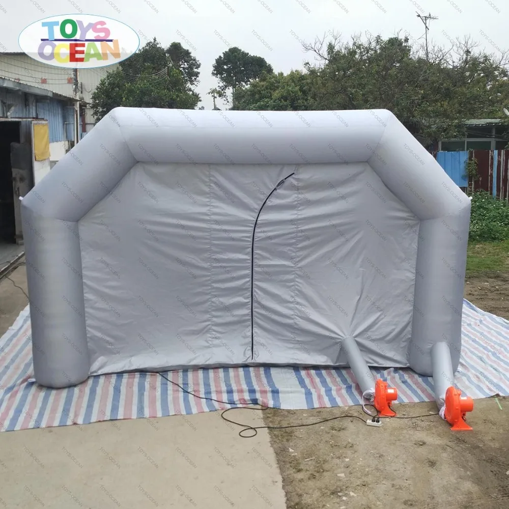 Надувная складная окраска автомобиля распылением стенд Polishment палатка для