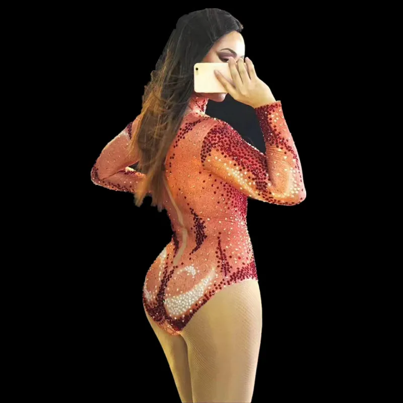 Женское боди в стиле джаз роскошное эластичное трико для выступлений