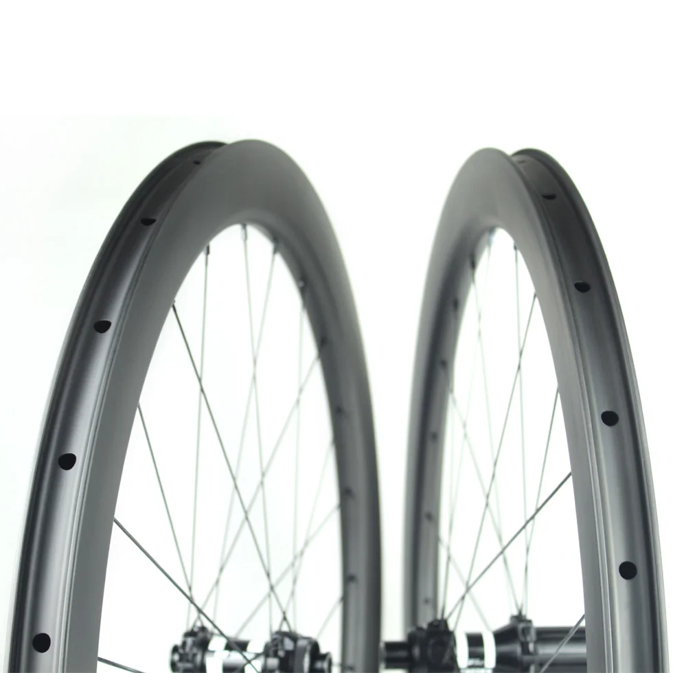 Углеродистая колесная машина гравийная велосипедная установка 50 мм глубина 29