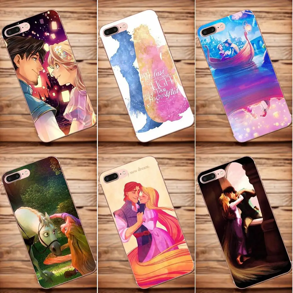 ТПУ чехол для телефона с узором и рисунком Рапунцель Флинн huawei G8 Honor 5C 5X6 6X7 8 9 Y5II