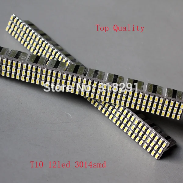 T10 12smd 3014 Светодиодные Автомобильные Лампы для внутреннего освещения высшего