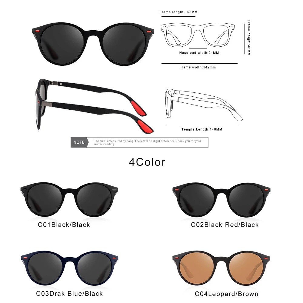 Солнцезащитные очки унисекс rканцелярские дизайнерские 2019 с круглой оправой