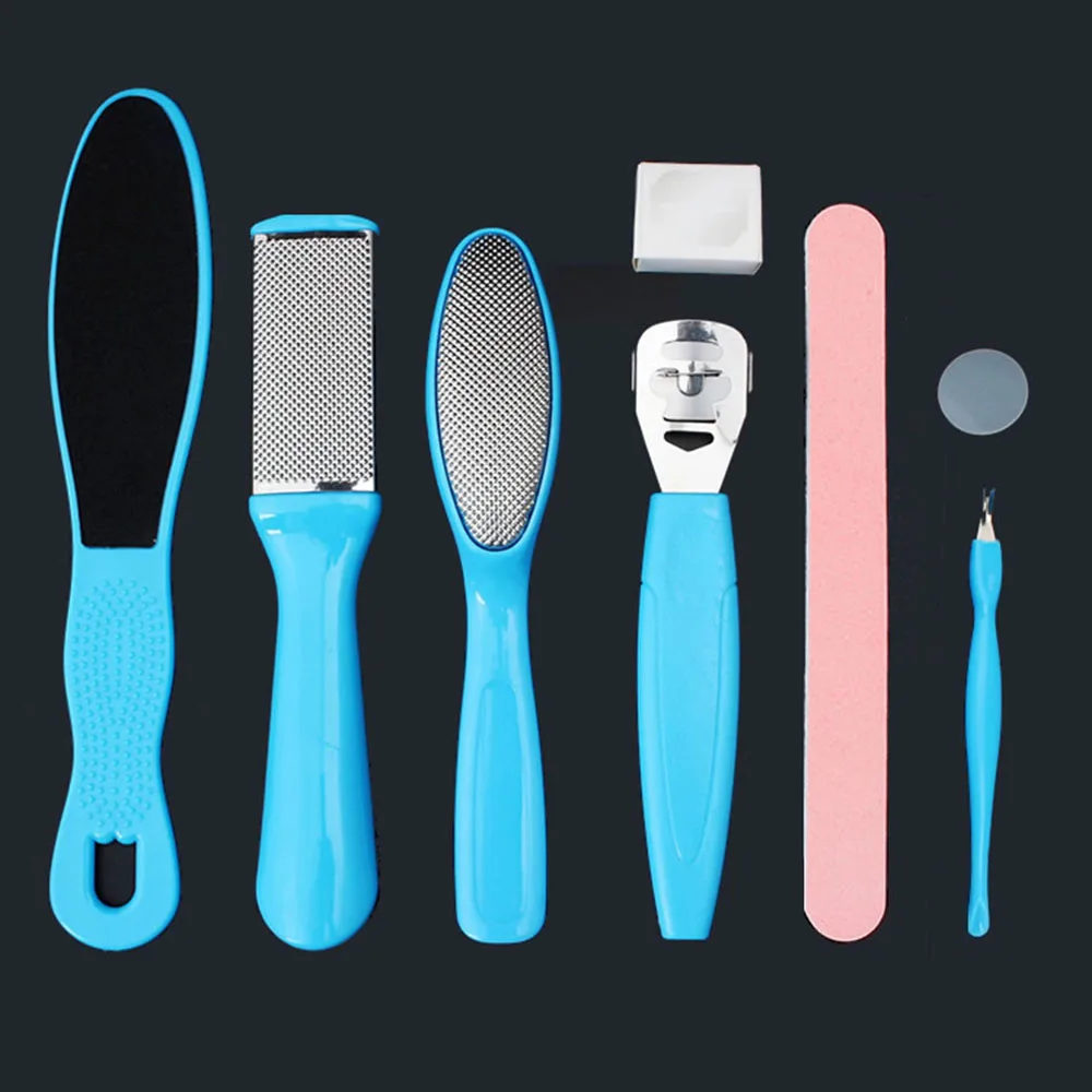 Новый модный Отшелушивающий педикюрный Пилинг 8 в 1 средство для ухода за ногами