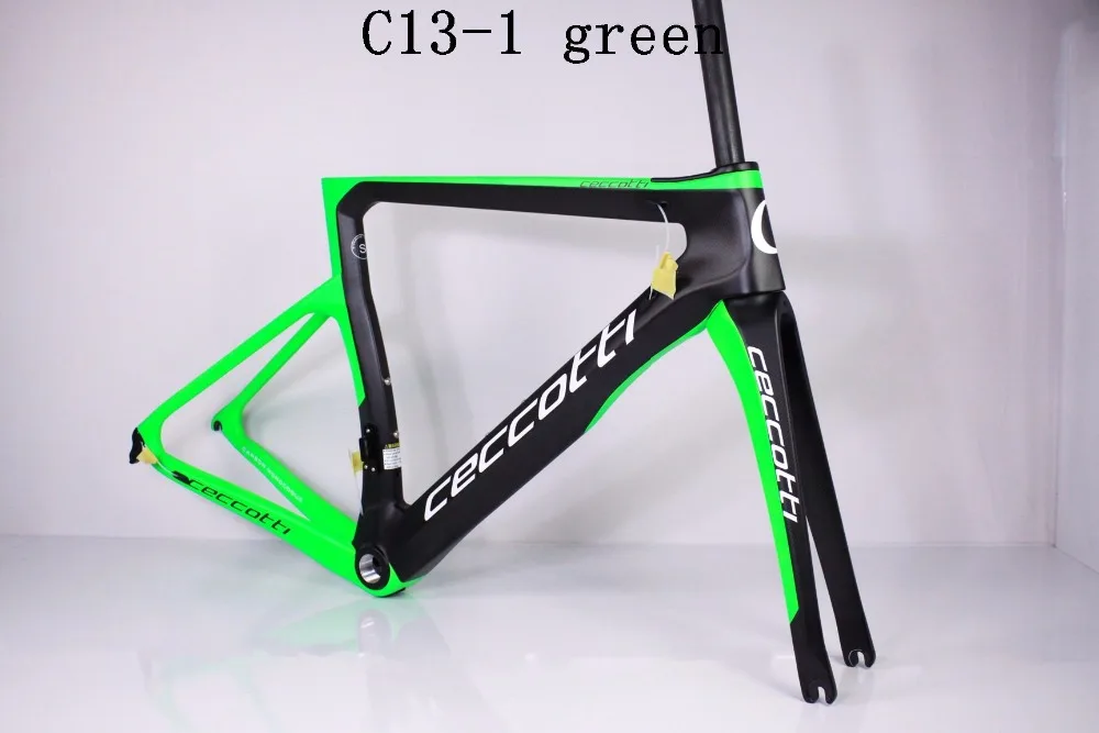Карбоновая рама для шоссейного велосипеда T1000 Ceccotti полностью углеродное волокно