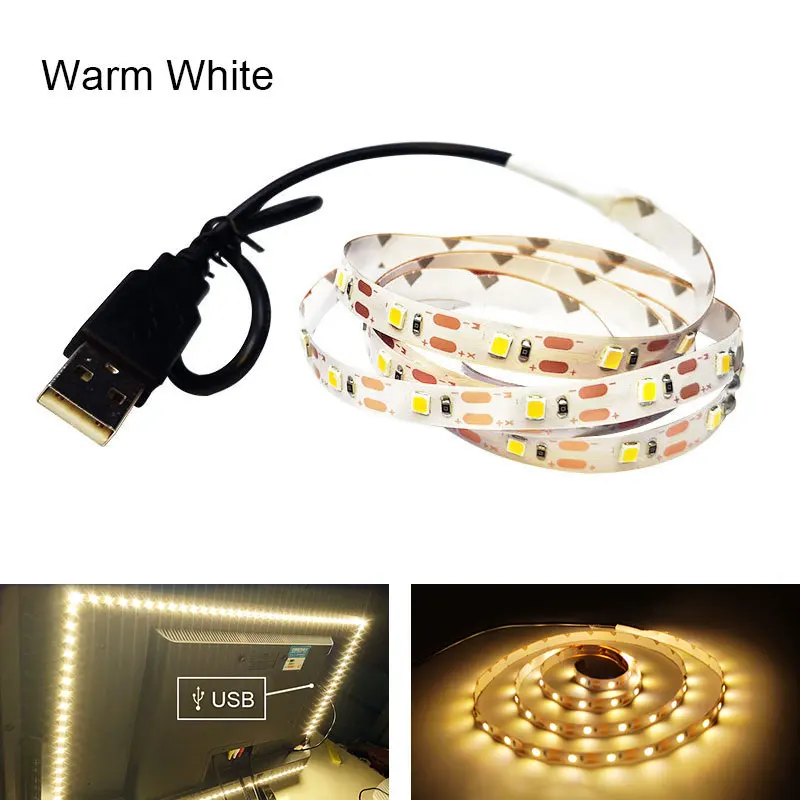 Светодиодная лента USB TV RGB Light 5V 6V PC подсветка экрана|Светодиодные ленты| |