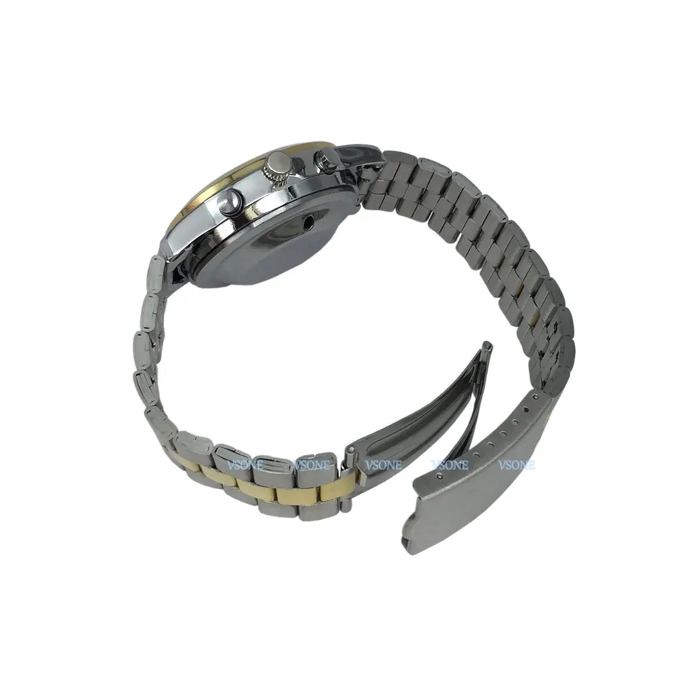 Золотые цветные немецкие говорящие часы с большим голосом для слепых людей