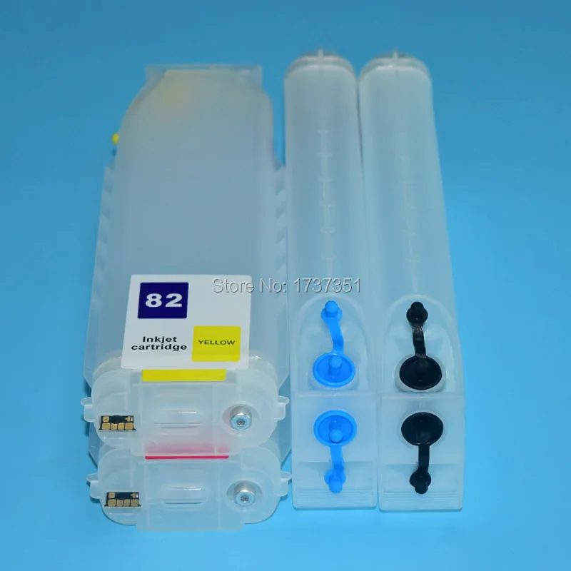 

320ml 4 color printer ink cartridge for HP 82 for HP Designjet 510 printer