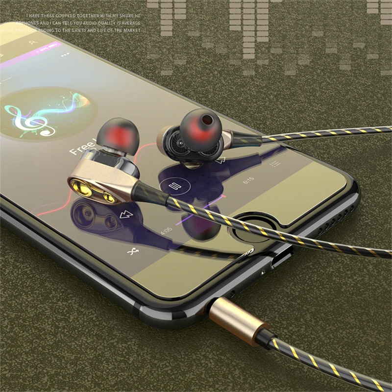 Новые поступления в ухо наушники модные спортивные проводные для iPhone Samsung Huawei Xiaomi