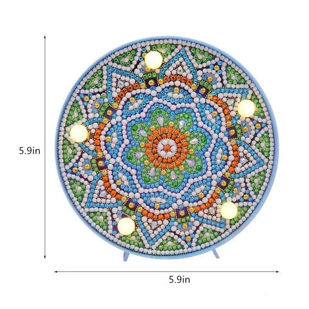 Набор для алмазной вышивки Мандала | Лампы и освещение